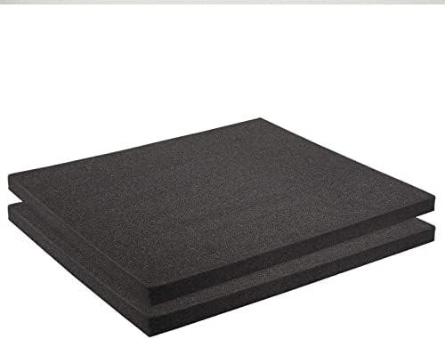 Okuna Outpost 2-Pack Customizable Polyurethane Foam for Packing and Crafts (18x16x1 in)