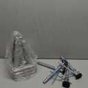 VEVOR RV Stabilizer Jacks, 4 Pack Aluminum RV Leveling Jacks, RV Stack Jacks for RV Travel Trailer Camper, Single Screw Jack Support up to 6000 Lbs, Adjustable from 11 inch to 17 inch