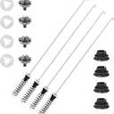 Upgraded WTW7000DW0 WTW7000DW3 WTW7000DW4 WTW7500GW0 WTW7500GW2 Washer Suspension Rods, Fit for Kenmore Whirlpool Maytag Washer MVWB765FC3 MVWB765FW3 MVWB765FW4 MVWB766FW1 11026132413