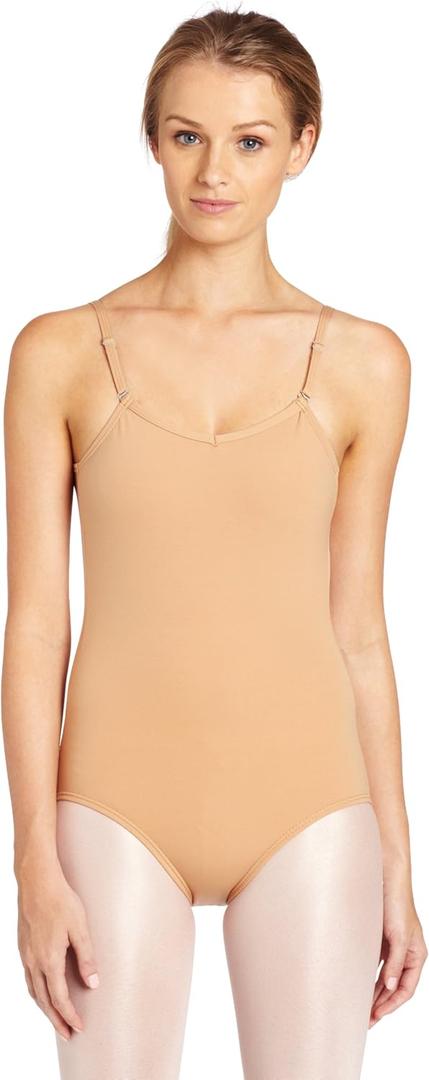 Capezio womens Team Basic Camisole Leotard (Medium, Light Suntan)