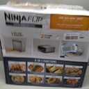 Ninja Air Fryer Toaster Oven Combo | 8-in-1 Functionality | Flip Up & Away for Storage Space | Air Fry Basket, Sheet Pan, Wire Rack & Removable Crumb Tray |1800 Watt | Stainless Steel | SP151, 17.01 in L X 15.75 in W X 7.68 in H