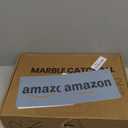 Koville Roman Travertine Tray, 12x8 Coffee Table Vanity/Decorative Tray for Jewerly, Watch, Perfume Candle Storage for Bedroom/Bathroom/Kitchen Countertop