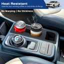 1797 Cup Holder Insert fit for Ford Maverick 2022 2023 2024 2025 Accessories Interior Center Console Silicone Waterproof