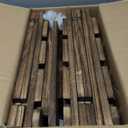 2Pcs Wooden Cupcake Stand - 4 Tier Cupcake Display Stand, Rustic Tiered Display Stand, Tool Free Installation Cupcake Stand for Birthday Party Decoration Supplies