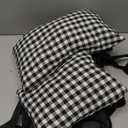 SlowTon Console Dog Car Seat - Portable Dogs Armrest Booster Seat for Small Dog, Anti-Collapse Pet Car Seat with Soft Cushion Safety Belt, Support Pet Up to 11lbs (Black)