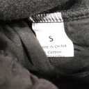 QINSEN Womens Medium Waist Baggy Elastic Waist Sweatpants Casual Fleece Long Pants with Pockets (Small, Black)