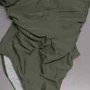 SUUKSESS Women Sexy One Piece Swimsuit Tummy Control Square Neck Bathing Suit (Large, 154 Army Green)