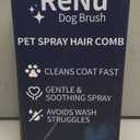 3 In 1 Self Cleaning Steamy Pet Brush, Pets Spray Hair Removal Comb - Anti-Static, Dog Grooming Tool with Steam & Self-Cleaning, Skin-Friendly Design + Bathing Solution