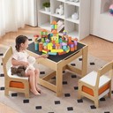 Kids Table And Chair Set With Storage RG-KTC01