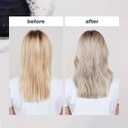 milk_shake icy blond conditioner | award winning toning conditioner with black pigment to neutralize yellow and brass in platinum blonde hair | hydrates and brightens cool tones