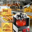 WantJoin Nacho Cheese Dispenser with Pump - 2.8Qt Nacho Cheese Warmer Commercial Hot Fudge Dispenser W/5-Level Temperature Adjustment for Stainless Steel Hot Fudge Warmer, Cheese Caramel