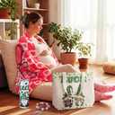 Sieral 10 Pcs Valentine's Day St. Patrick's Day Gnomes Gift Set 20oz Tumbler Blanket Canvas Tote Bag Socks Keychain Hair Claw Gift for Women Her Wife Girlfriend Romantic Gifts Wedding