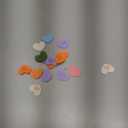 Maitys 300 Pcs Valentine's Day Conversation Hearts Vase Filler Wooden Conversation Hearts Decor Valentine Table Decorations Wedding Scatter Table Confetti for Crafts Wedding Bridal Shower Decorations