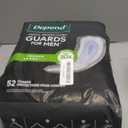 Depend Guards Incontinence Pads for Men, Maximum Absorbency, 52 Count