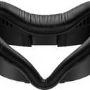 SUPERUS Facial Interface & Face Cover Pad for Meta Quest 3 - VR Accessories Compatible with Meta/Oculus Quest 3, One-Piece Anti-Light Leakage Soft Leather PU Face Cushion Pad for Quest 3