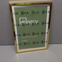 Annecy 12x18 Picture Frame Gold1 Pack, 12x18 Frame for Wall Decoration, Classic Gold Minimalist Style Suitable for Decorating Houses, Offices, Hotels