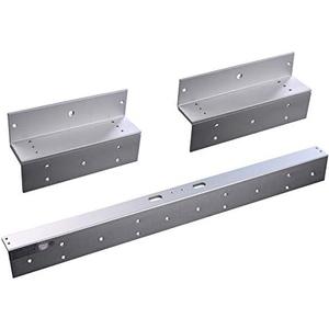 UHPPOTE "Z" & "L" Bracket for Inward Double Door 600lb Force Electric Magnetic Lock