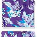 Kanu Surf Girls' Melanie Beach Sport 2-pc UPF 50+ Banded Tankini 8