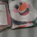 JOYIN 2 Set 5 Pieces Christmas Theme Bathroom Decoration Set w/Toilet Seat Cover, Rugs, Tank Cover, Toilet Paper Box Cover and Santa Towel for Xmas Indoor Dcor, Party Favors (Santa & Snowman)