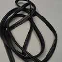 Motoforti Door Window Run Channel Seal, Weatherstrip Glassrun Channel Seal Strip, for Honda Civic 2006-2011, Rubber, Front Left, No.72275SNLT02, Black, 1 Pc