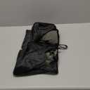 Inflatable Travel Foot Rest Pillow - Travel Foot Rest for Airplane Flights, Car Seat Foot Rest for Kids Airplane Bed for Toddler, Blow up Plane Footrest Pillow with Easy-Carry Strap, Dark Gray 2Pack