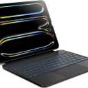 edaiser Detachable Keyboard Case for Apple iPad Pro 13 inch (M4) 2024: Wireless Backlit Keyboard with Trackpad, Magnetic Protective Cover