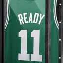 1 Pack T Shirt Display Frame, 15.7" x 19.6“ Black Imitation Wood T Shirt Frame with 98% UV Protection Acrylic, 1" Depth of Usable Space Shadow Box, Display Case for Shirts, Memorabilia, Jerseys