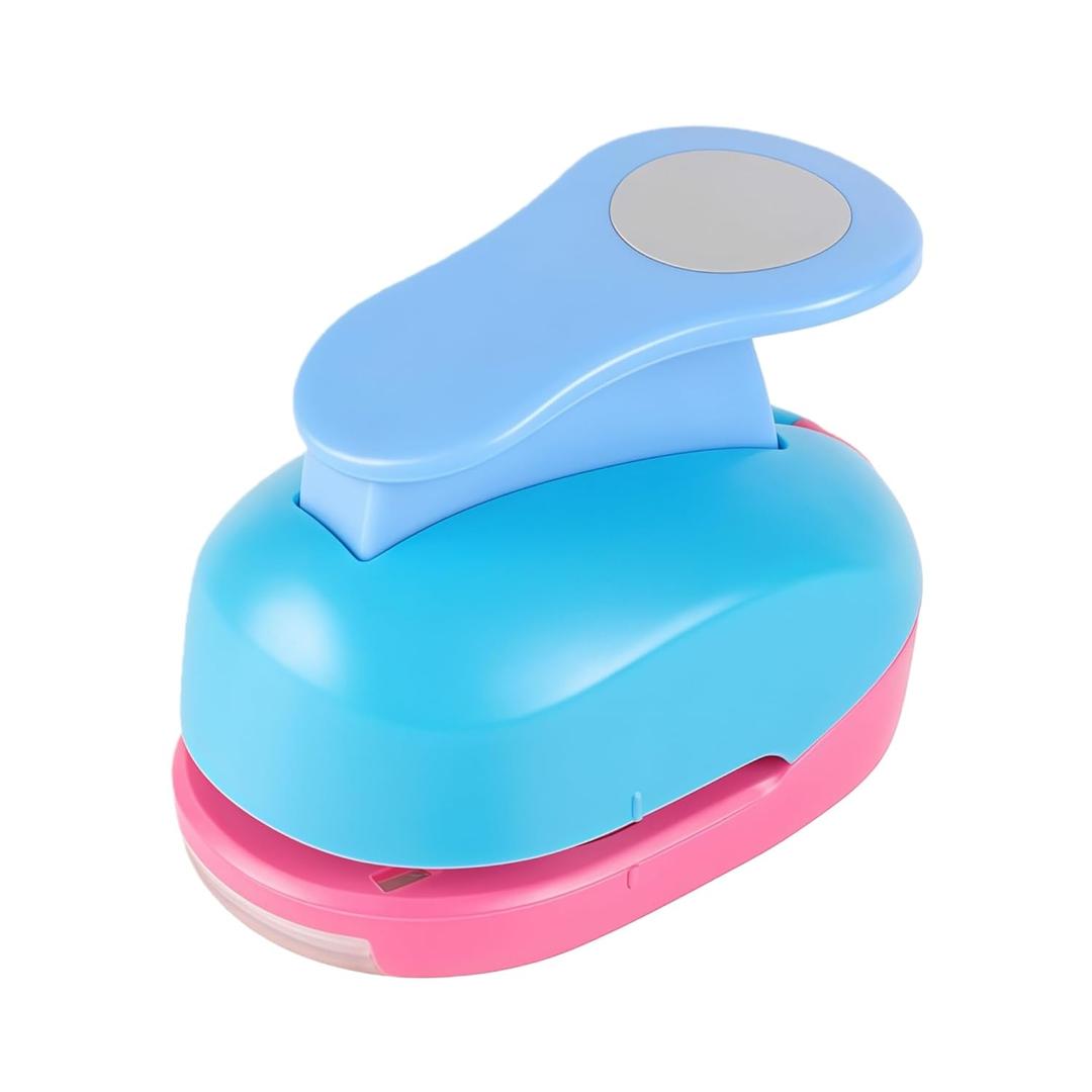 Circle Punch 1.5 inch Craft Lever Punch Circle Shape Lever Handmade Paper Candy Color by Random 1.5 inch38mm
