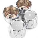 4Pcs 84mm(3.31inch) Center Caps for ION Alloy 171 179 Wheel Rim Replacement C101712MB C614101CB7 Hub Cap,(Chrome Out 84mm, Inner 79mm)