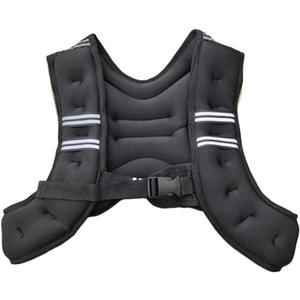 Weight Vests Weighted Vest Weighted Shirt Premium Weighted Vest For Running And Training - Men And Women Fitness Gear (Color : Black, Size : 5kg)