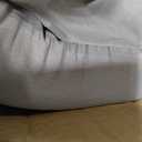 Japanese Floor Mattress, 3.5" Thicken Futon Mattress Tatami Mat, High Density Foam Support for Adult Kids Sleep, Portable Futon Sofa Bed for Camping, Pet Mat, Twin 80"x 39"（Silver Gray）