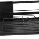 Household Dish Draining Rack Metal Kitchen Storage Shelf for Efficient Dish Drying Stylish Design for Countertop Organization and Easy Cleaning