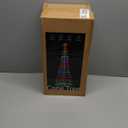 7.5Ft Smart LED Christmas Cone Tree Light, Lighted Artificial Tree with Star Topper, Music Sync with Remote APP Control, DIY RGB Light Show Tree for Xmas Indoor Outdoor Decorations (RGB)