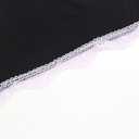 Women's Cotton Pjs Pajamas Sleeveless Baby Doll Pajamas Tank Tops and Shorts (Black)