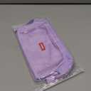 HVOMO Stationery Set, 1 large-capacity pencil case, 5 quick-drying pens, 50 waterproof stickers, 2 sticky note pads(200 sheets), 1 set of 10-color index labels (200 sheets), Student stationery gift (Purple)