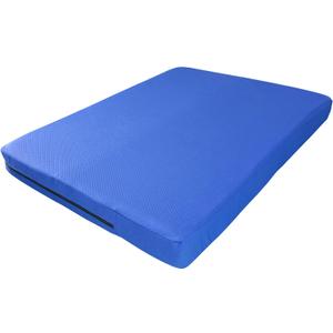 Tumbl Trak Home Practice Mat, 4 ft x 6 ft x 6 in, Soft Pillow Mat, Thick Gymnastics Landing Mat for Home (Blue)