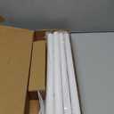 Heavy Duty Curtain Rods for Windows 66 to 120 Inch, 1 Inch White Curtain Rods for Outdoor, Farmhouse, Bedroom, Kitchen, Living Room, Adjustable Easy Install Drapery Rod (A2,White,30"-120")