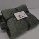 Bedsure Quilts Queen Size - Lightweight Bedspreads Queen Size with Basket Weave Pattern, Soft Quilt Bedding, Dark Green Comforter Coverlet for All Seasons (90" x 96")
