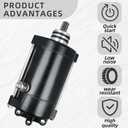 Starter Motor Compatible with 1987-2011 Kawasaki Jet Ski Stand Up 650 750 900 1100 18330 SMU0023 503SB203 410-54000R