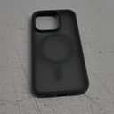 TORRAS Magnetic Shockproof for iPhone 15 Pro Case, [Military-Grade Drop Tested][Compatible with MagSafe] Translucent Hard PC Back with Silicone Slim Protective Cover Anti-Fingerprint, Green