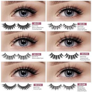 MAGEFY 30 Pairs 6 Styles Faux Mink Eyelashes, 16mm-20mm Lashes Natural Look to Dramatic False Eyelashes, Handmade Reusable Fake Eyelashes with Portable Boxes