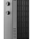 Pelonis Oil Filled Radiator Heater for Large Space, 2025 Upgraded, Space Heaters with 1500W Quiet Warmth Radiant Heater, 3 Heating Modes, Overheat & Tip-Over Protection, Adjustable Thermostat, Black