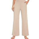 we fleece Wide Leg Yoga Pants for Women with Pockets - High Waisted Stretch Workout Lounge Pants, Buttery Soft Palazzo Leggings for Yoga, Work, Casual Apricot