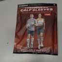 Rymora Calf Compression Sleeves Men Women - Leg Compression Sleeve Footless Socks - Shin Splint Relief Fitness Running (XX-Large, Gray)