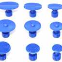 19pcs Auto Body Paintless Dent Removal Repair Tool Kits Glue Puller Smile Dent Lifter with Pro Glue Puller Tabs