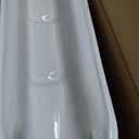 PROFLO PF1011 Bathroom Sink Pedestal Only for PF1410 - White (8.7x10.5 Inches)