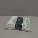 White Cloth Dinner Napkins 17x17 Inch - 100% Cotton, Absorbent, Soft, Washable - 12 Pack - Hotel Quality Table Napkin for Dinner, Baby Showers, Weddings, Christmas, Spring, Easter