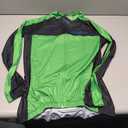 CycleRun Women Cycling Bike Jersey Long Sleeve with 3 Rear Pockets Moisture Wicking, Breathable, Quick Dry Biking Shirt Size XXL