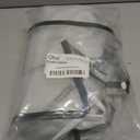 Olsa Dog Raincoat, Dog Hooded Slicker Poncho, 4 Legs Rain Jacket with Reflective Stripe, Transparent Water Proof Resistant Rain Snow Clothes for Small Medium Large (5XL, White)