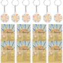 Landical 50 Sets Sun Baby Shower Party Favors A Message From The Bump Keychains Thank You Card Decorations for Gender Reveal Guest Gift